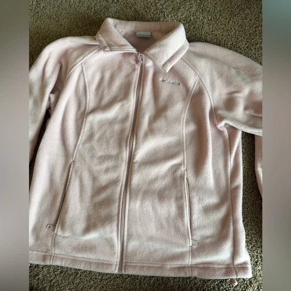 Columbia Vibrant Pink Fleece Jacket - Picture 3 of 3